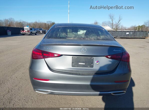 W1KAF4HBXNR039865 2022 MERCEDES-BENZ C-CLASS Gray 