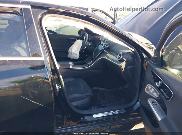 W1KAF8AB1RR219209 2024 MERCEDES-BENZ AMG C 63 Черный Вид салона спереди