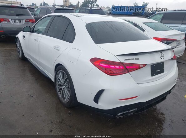 W1KAF8ABXRR199994 2024 MERCEDES-BENZ AMG C 63 Black Tył lewy