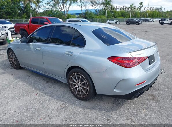 W1KAF8HB6RR176315 2024 MERCEDES-BENZ AMG C 43 Silver Հետևի ձախ