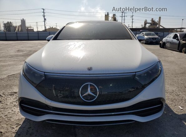 W1KCG2DB2NA014490 2022 MERCEDES-BENZ EQS Silver Դիմացի տեսք