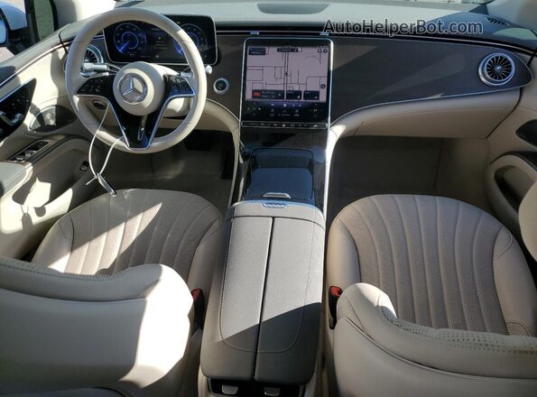 W1KCG2DB3NA001232 2022 MERCEDES-BENZ EQS White Vista del salpicadero