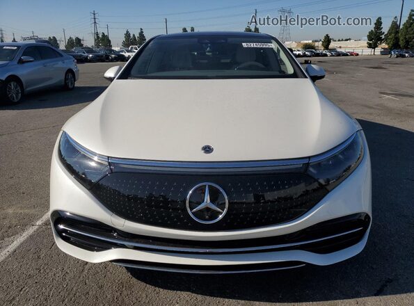 W1KCG2DB3NA001232 2022 MERCEDES-BENZ EQS White Vista frontal