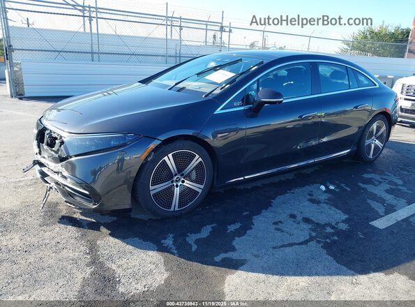 W1KCG2DB4PA025753 2023 MERCEDES-BENZ EQS 450+ Gray Առջևի ձախ երեք քառորդ տեսարան