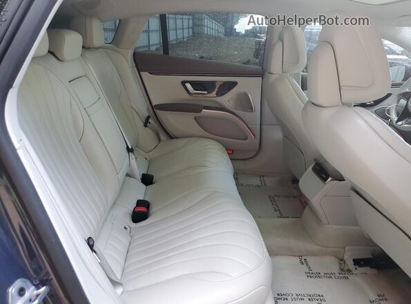 W1KCG2DB5NA010742 2022 MERCEDES-BENZ EQS Blue უკანა სავარძლების ხედი