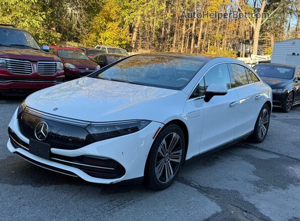 W1KCG2DB5NA014130 2022 MERCEDES-BENZ EQS White Задня ліва чверть