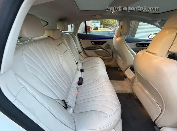 W1KCG2DB5NA014130 2022 MERCEDES-BENZ EQS White Вид ззаду