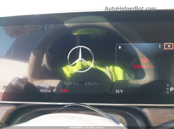 W1KCG2DB5PA036082 2023 MERCEDES-BENZ EQS 450+ White Հետևի նստատեղերի տեսք