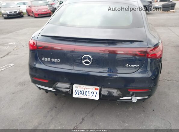 W1KCG4EB2NA015309 2022 MERCEDES-BENZ EQS 580 Blue 