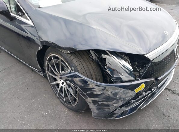 W1KCG4EB2NA015309 2022 MERCEDES-BENZ EQS 580 Blue Front view