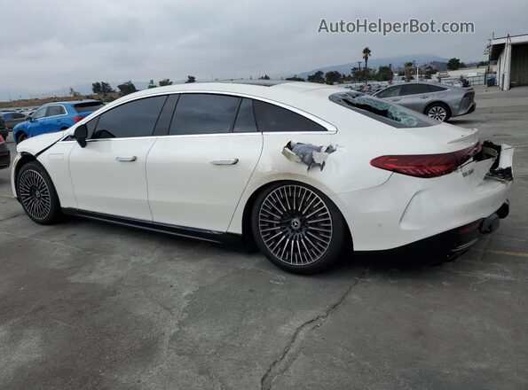 W1KCG4EB2NA022731 2022 MERCEDES-BENZ EQS White Rear left