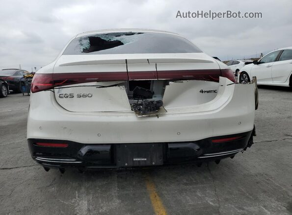 W1KCG4EB2NA022731 2022 MERCEDES-BENZ EQS White Rear view