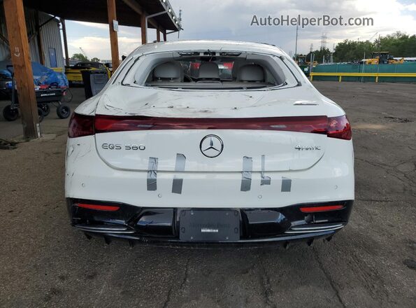 W1KCG4EB5NA019922 2022 MERCEDES-BENZ EQS White Vista trasera