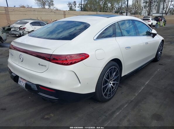 W1KCG4EB8PA035518 2023 MERCEDES-BENZ EQS 580 White უკანა მარჯვენა