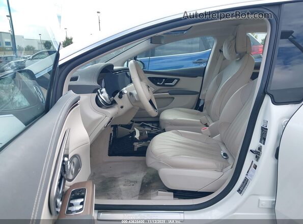 W1KCG4EB8PA035518 2023 MERCEDES-BENZ EQS 580 White წინა სალონის ხედი