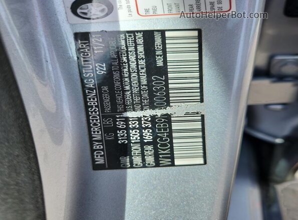 W1KCG4EB9NA006302 2022 MERCEDES-BENZ EQS Gray Вид підкапотного простору