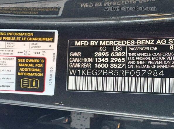 W1KEG2BB5RF057984 2024 MERCEDES-BENZ EQE 350+ Black Vista del compartimento del motor