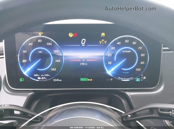W1KEG2CB2PF020175 2023 MERCEDES-BENZ EQE 500 Black Հետևի նստատեղերի տեսք