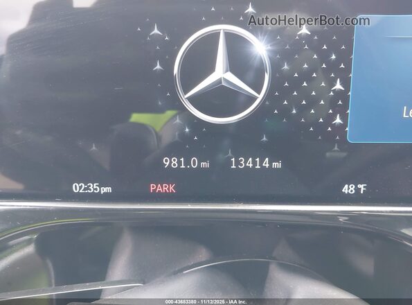 W1KLF4HB1SA104136 2025 MERCEDES-BENZ E-CLASS Черный 