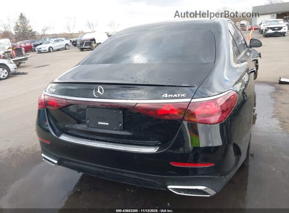 W1KLF4HB1SA104136 2025 MERCEDES-BENZ E-CLASS Черный 