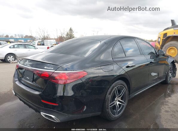 W1KLF4HB1SA104136 2025 MERCEDES-BENZ E-CLASS Черный Задняя правая четверть