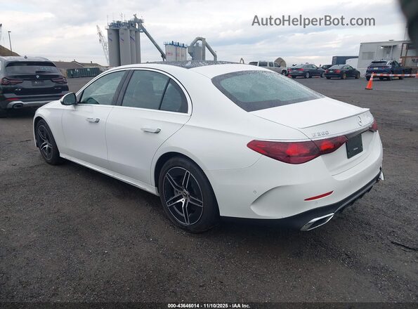 W1KLF4HB5SA135695 2025 MERCEDES-BENZ E-CLASS White Rear left