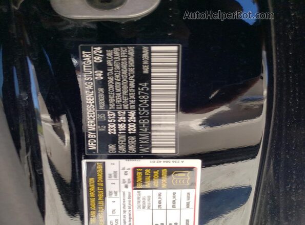 W1KMJ4HB1SF048754 2025 MERCEDES-BENZ CLE Black Vista del compartimento del motor