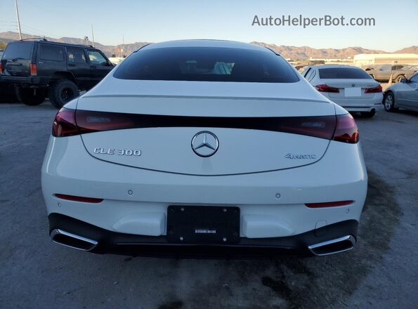 W1KMJ4HBXRF032398 2024 MERCEDES-BENZ CLE White Հետևի տեսք