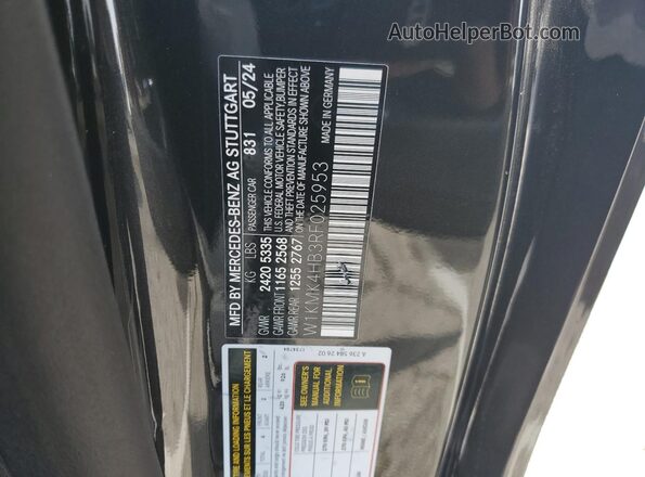W1KMK4HB3RF025953 2024 MERCEDES-BENZ CLE Gray Vista del compartimento del motor