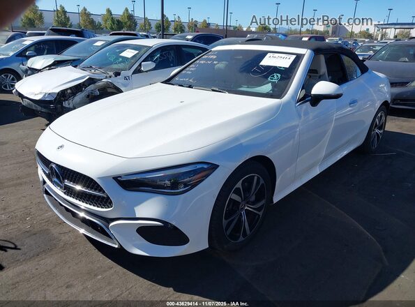 W1KMK4HB8RF021901 2024 MERCEDES-BENZ CLE 300 White წინა მარცხენა ხედი სამი მეოთხედიდან