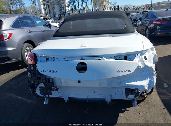 W1KMK4HB8RF021901 2024 MERCEDES-BENZ CLE 300 White 