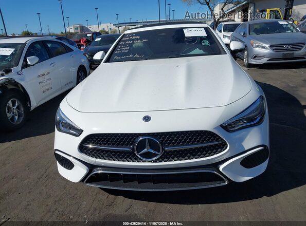 W1KMK4HB8RF021901 2024 MERCEDES-BENZ CLE 300 White უკანა სალონის ხედი
