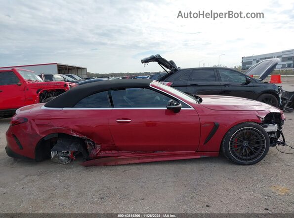 W1KMK6CB8TF094079 2026 MERCEDES-BENZ AMG CLE 53 Red Սալոնի հետևի տեսք