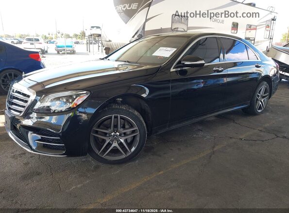 W1KUG8DB7LA531532 2020 MERCEDES-BENZ S-CLASS Black Առջևի ձախ երեք քառորդ տեսարան