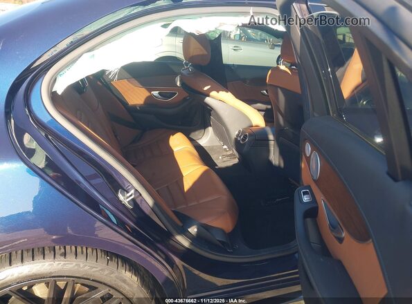 W1KWF6EB8MR604246 2021 MERCEDES-BENZ AMG C 43 Dark Blue Вид наклейки з VIN-кодом