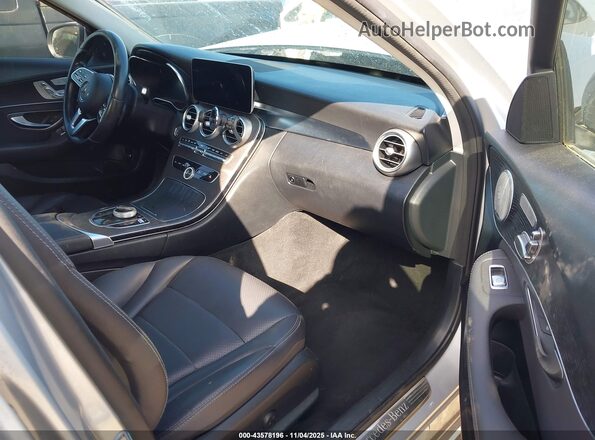 W1KWF8DB0MR617294 2021 MERCEDES-BENZ C-CLASS Silver Սալոնի դիմացի տեսք