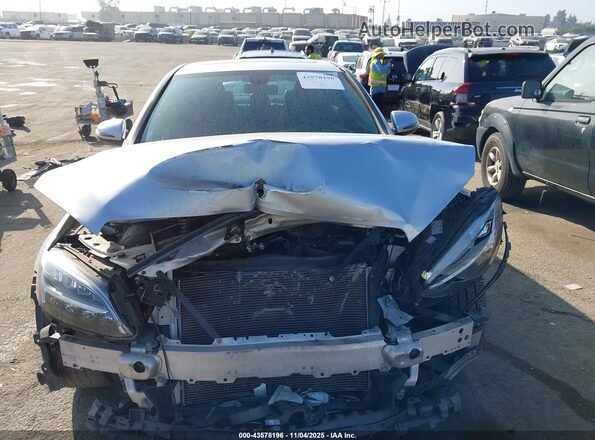 W1KWF8DB0MR617294 2021 MERCEDES-BENZ C-CLASS Silver Սալոնի հետևի տեսք