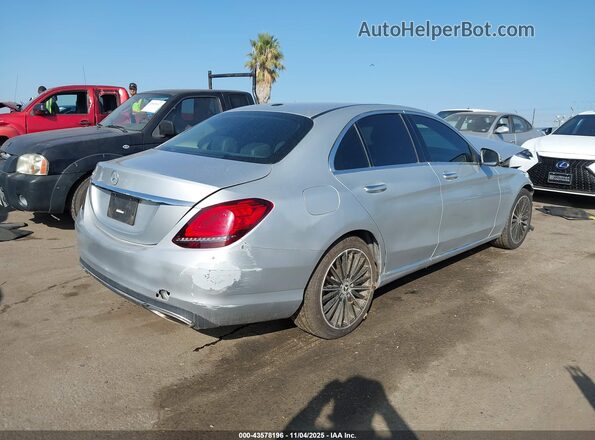 W1KWF8DB0MR617294 2021 MERCEDES-BENZ C-CLASS Silver Հետևի աջ