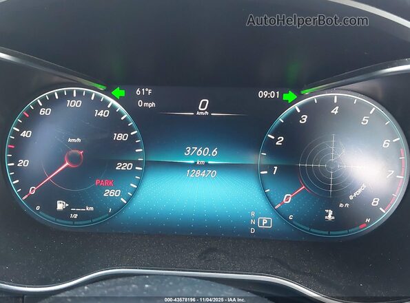 W1KWF8DB0MR617294 2021 MERCEDES-BENZ C-CLASS Silver Հետևի նստատեղերի տեսք