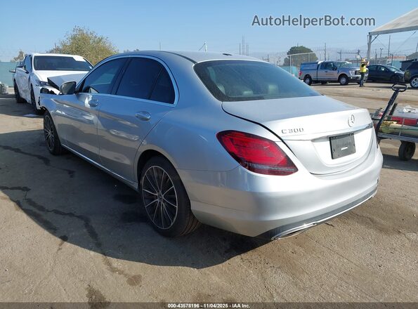 W1KWF8DB0MR617294 2021 MERCEDES-BENZ C-CLASS Silver Հետևի ձախ