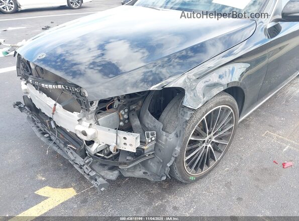 W1KWF8DB2MR617510 2021 MERCEDES-BENZ C-CLASS Black Widok z przodu