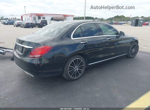 W1KWF8DB2MR617510 2021 MERCEDES-BENZ C-CLASS Black Tył prawy