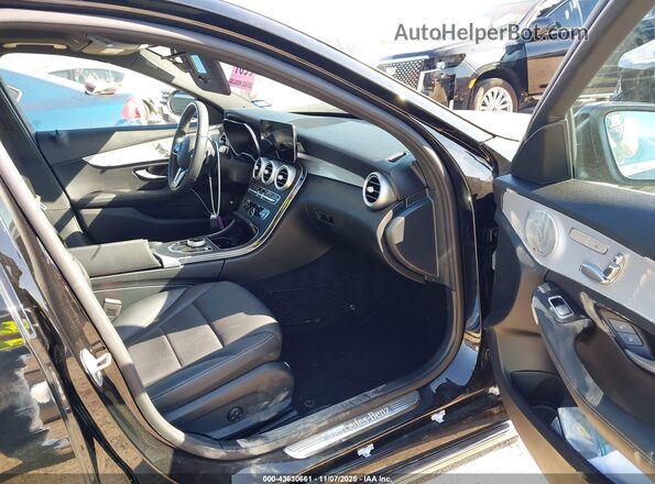 W1KWF8DB3MR641072 2021 MERCEDES-BENZ C-CLASS Black Widok wnętrza z przodu