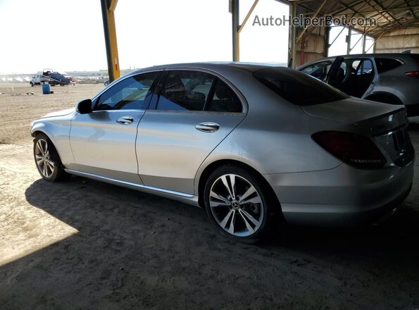 W1KWF8DB3MR648152 2021 MERCEDES-BENZ C Серебряный Задняя левая четверть