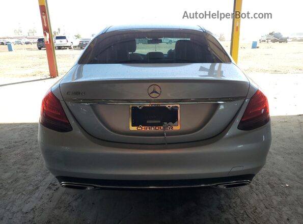 W1KWF8DB3MR648152 2021 MERCEDES-BENZ C Серебряный Вид сзади