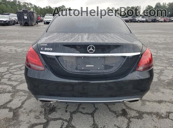 W1KWF8DB4LR593483 2020 MERCEDES-BENZ C Black Rear view