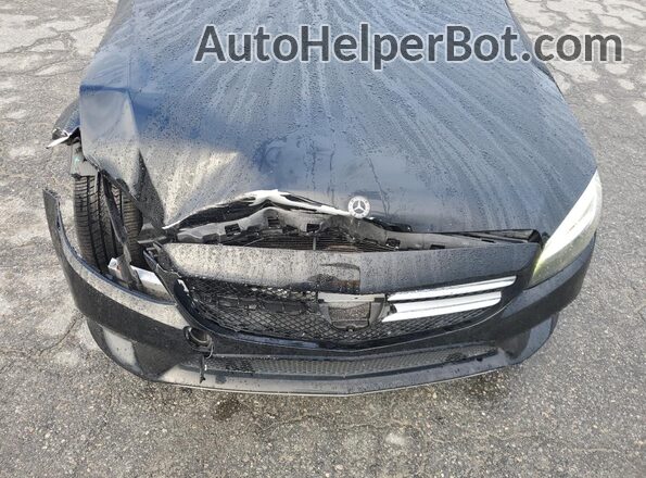 W1KWF8DB4LR593483 2020 MERCEDES-BENZ C Black Rear interior view
