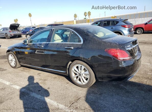 W1KWF8DB4LR598988 2020 MERCEDES-BENZ C Black უკანა მარცხენა
