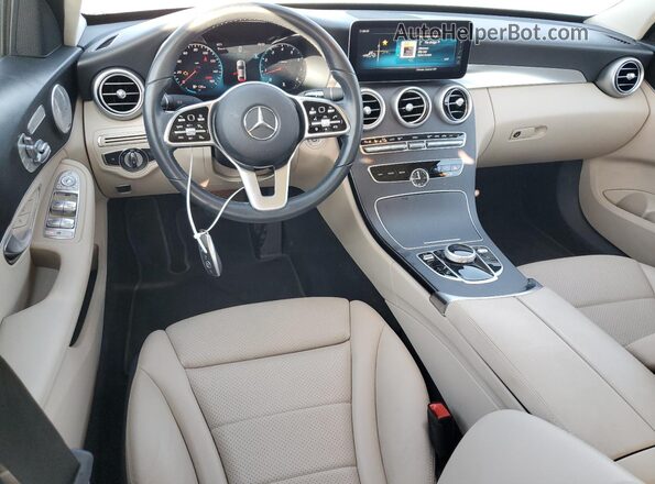 W1KWF8DB4LR598988 2020 MERCEDES-BENZ C Black წინა პანელის ხედი