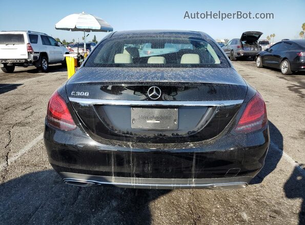 W1KWF8DB4LR598988 2020 MERCEDES-BENZ C Black უკანა ხედი